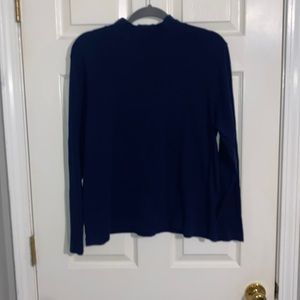 Navy blue turtleneck